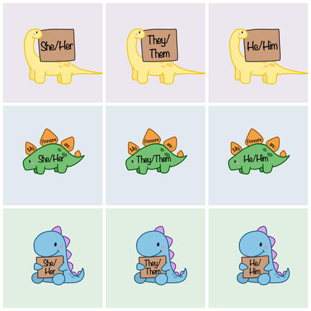 Dinosaur Pronouns